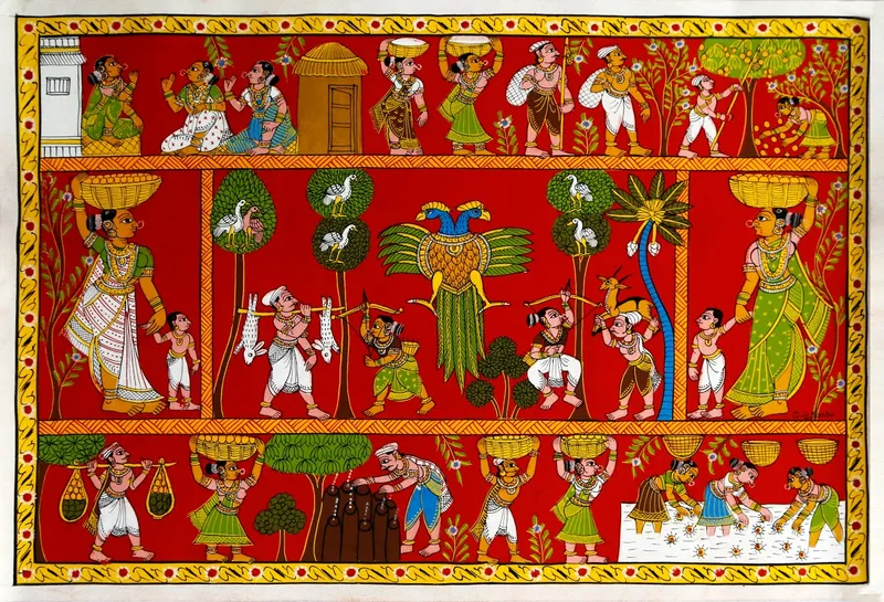 Handmade Fabric Earrings