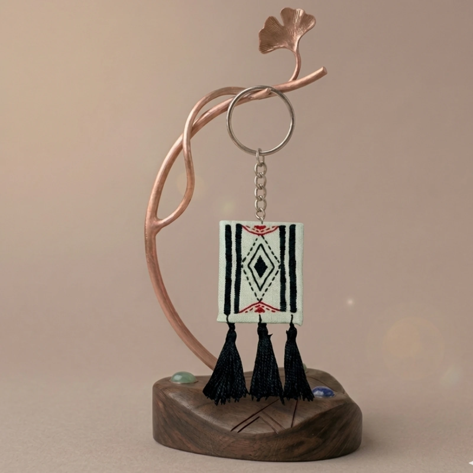  Pukhoor- Toda Embroidery Keychain 