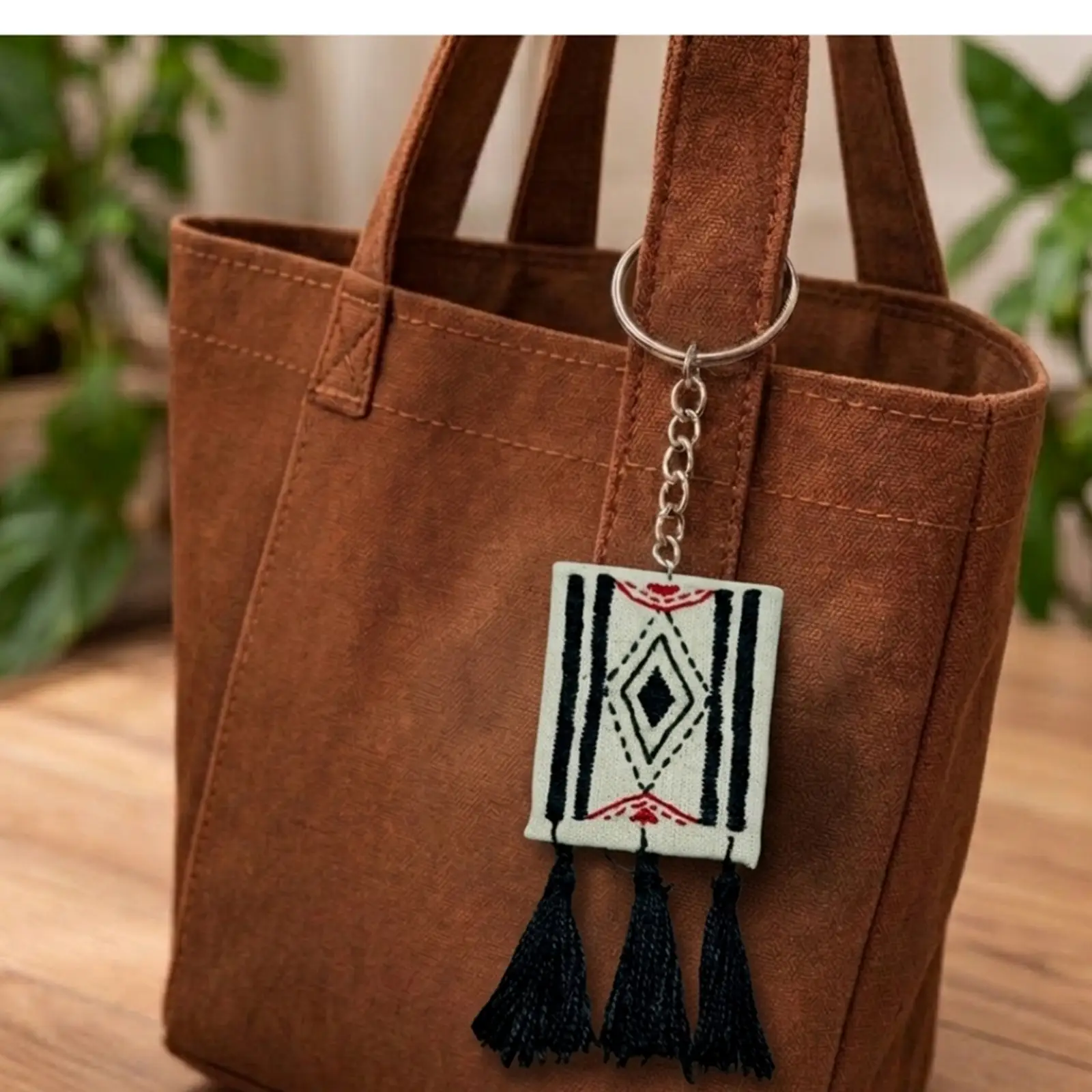  Pukhoor- Toda Embroidery Keychain 