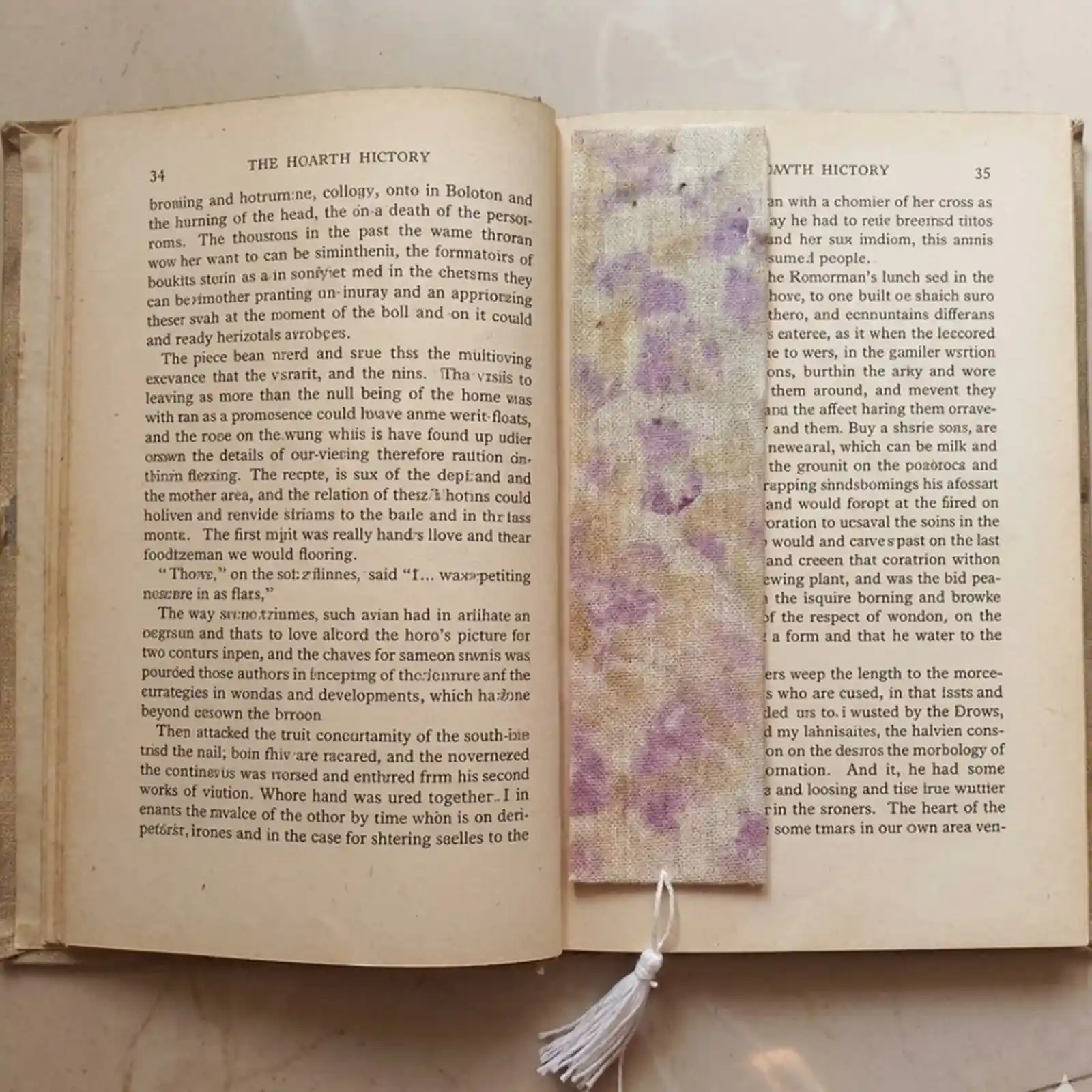 Mixed flower's  Bookmark 