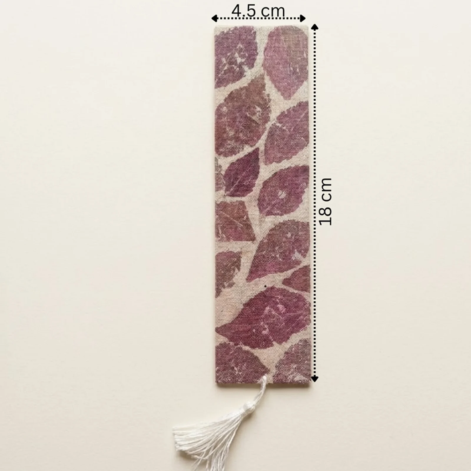 Red Coleus Leaf Bookmark 